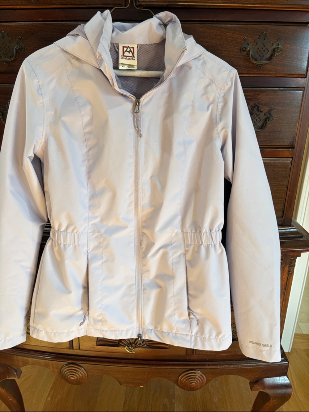 Avalanche Lavender Hooded Shell Jacket